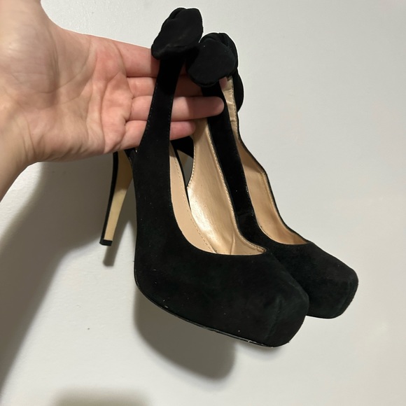 Dolce Vita lightly worn heels with bow tie back - Picture 4 of 10